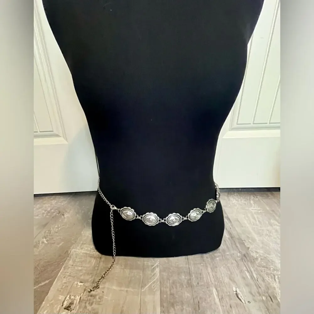 Metal Southwest style belt